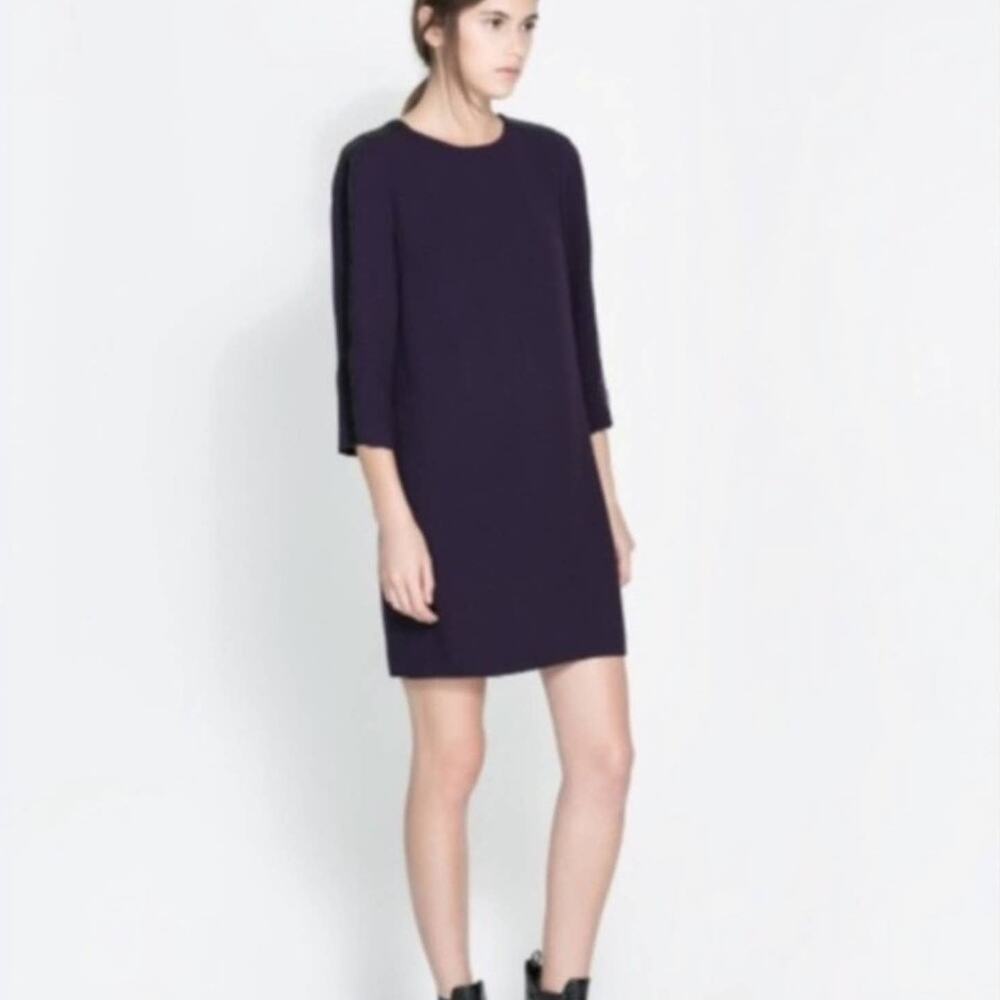 Zara Women's Mini Dress 3/4 Sleeve Size XS